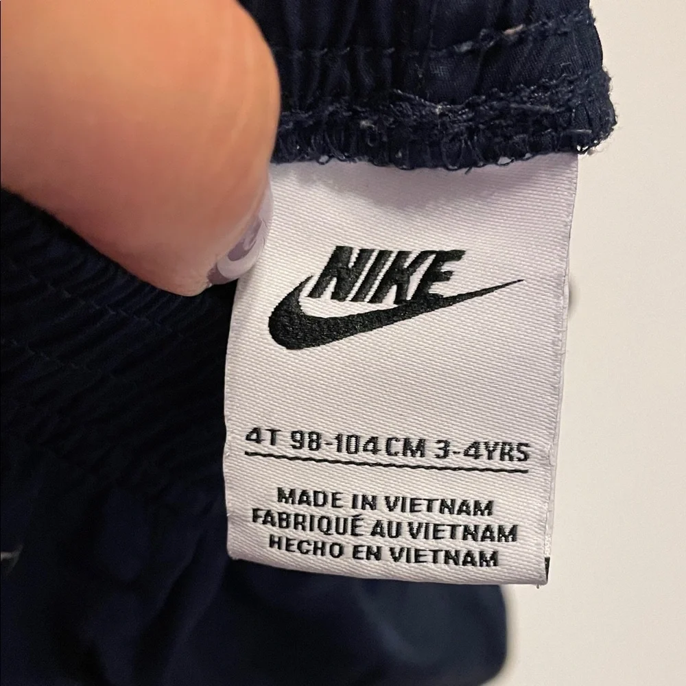 Nike DRI-FIT Toddler 4T Navy Blue Jogger  Sweatpants - Picture 6 of 8